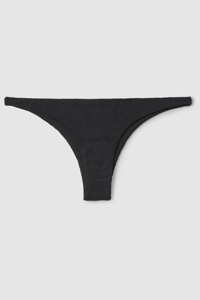 Fella Swim Smith - Fella Low Rise Bikini Bottoms, Xs In Black