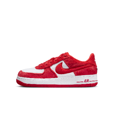 Nike Babies' Air Force 1 Big Kids' Shoes In Red