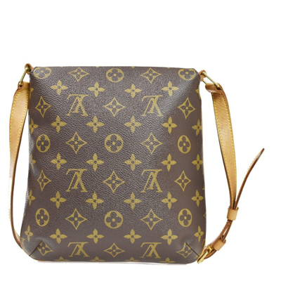 Pre-owned Louis Vuitton Musette Salsa Canvas Shoulder Bag () In Brown