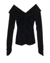 A.L.C MARIE TOP IN BLACK