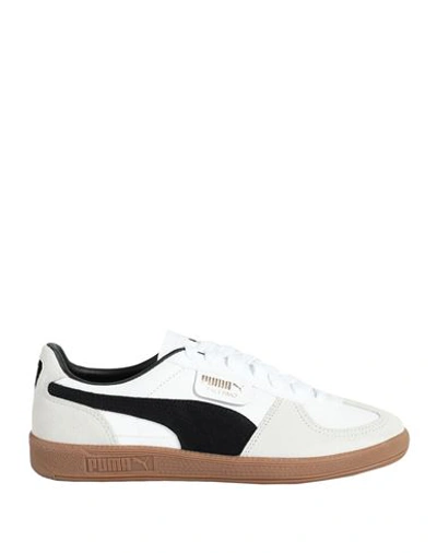 Puma Palermo Leather Sneakers Women In Gray