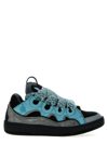 Lanvin Curb Leather Sneakers