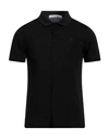 Trussardi Man Polo Shirt Black Size 3xl Cotton