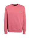PS BY PAUL SMITH PS PAUL SMITH MAN SWEATSHIRT CORAL SIZE XL ORGANIC COTTON