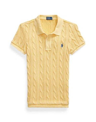 Polo Ralph Lauren Yellow Polo Pony Short Sleeve Shirt