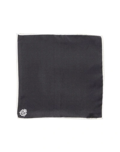 Dolce & Gabbana Man Scarf Black Size - Silk