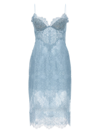 ERMANNO SCERVINO LACE DRESS DRESSES LIGHT BLUE
