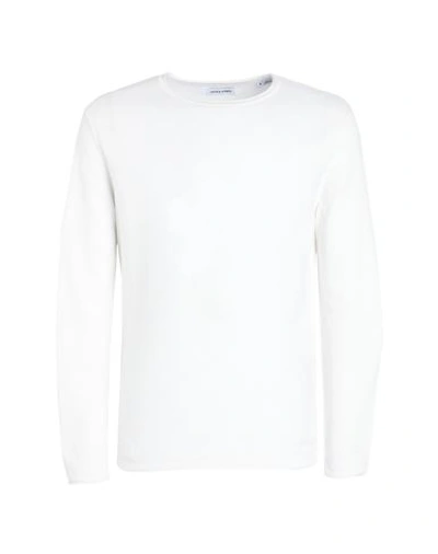 Jack & Jones Man Sweater Off White Size Xxl Cotton