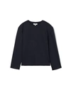 COS COS WOMAN T-SHIRT MIDNIGHT BLUE SIZE L COTTON