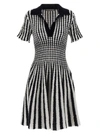 ANTONINO VALENTI MARYLIN DRESSES WHITE/BLACK