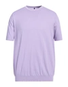 Jeordie's Man Sweater Light Purple Size Xxl Cotton