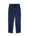 POLO RALPH LAUREN POLO RALPH LAUREN POLO PREPSTER CLASSIC FIT TWILL PANT MAN PANTS NAVY BLUE SIZE L LINEN, LYOCELL, CO