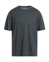 Ten C Man T-shirt Steel Grey Size L Cotton