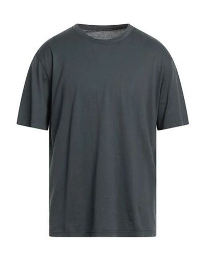 Ten C Man T-shirt Steel Grey Size L Cotton