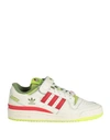 ADIDAS ORIGINALS ADIDAS ORIGINALS FORUM X THE GRINCH TRAINERS WOMAN SNEAKERS IVORY SIZE 5.5 LEATHER