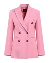 The Andamane Woman Blazer Pink Size 6 Viscose, Polyester