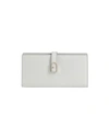 Furla Flow Continental Bifold Woman Wallet Off White Size - Leather In Off White