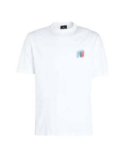 Ps By Paul Smith Ps Paul Smith Man T-shirt White Size Xl Cotton