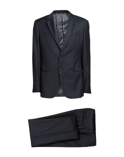 Giorgio Armani Man Suit Steel Grey Size 42 Virgin Wool