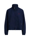 Polo Ralph Lauren Woman Jacket Navy Blue Size Xl Cotton