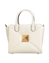 Valentino Garavani Woman Handbag Cream Size - Soft Leather In White