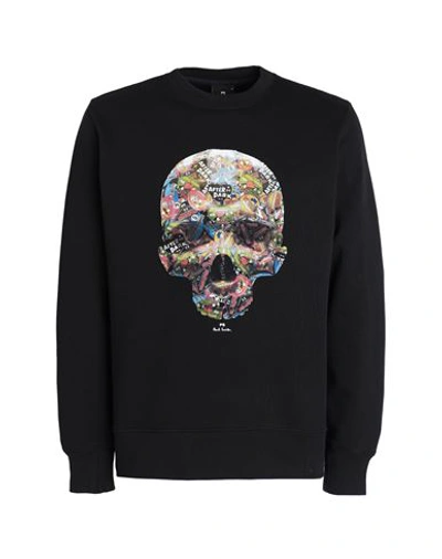 Ps By Paul Smith Ps Paul Smith Man Sweatshirt Black Size Xl Cotton