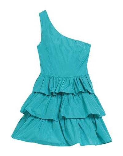 Liu •jo Woman Mini Dress Green Size 10 Polyester
