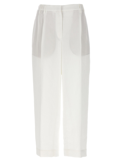 Brunello Cucinelli Pants In White