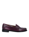 WEEJUNS® BY G.H. BASS & CO WEEJUNS BY G. H. BASS & CO WOMAN LOAFERS DEEP PURPLE SIZE 7 LEATHER