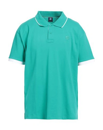 North Sails Man Polo Shirt Emerald Green Size Xxl Cotton, Elastane