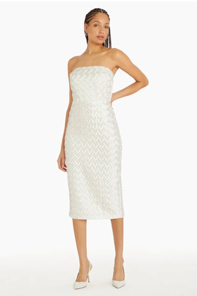 Amanda Uprichard Arely Midi In Ivory