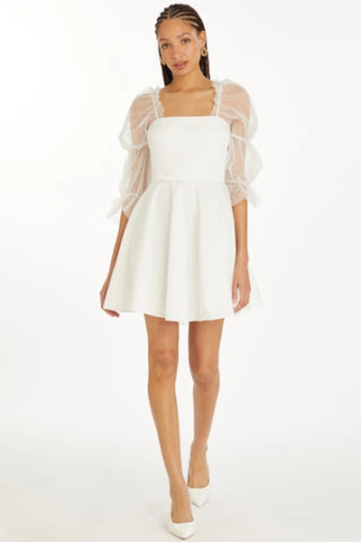 Amanda Uprichard Lalita Dress In White