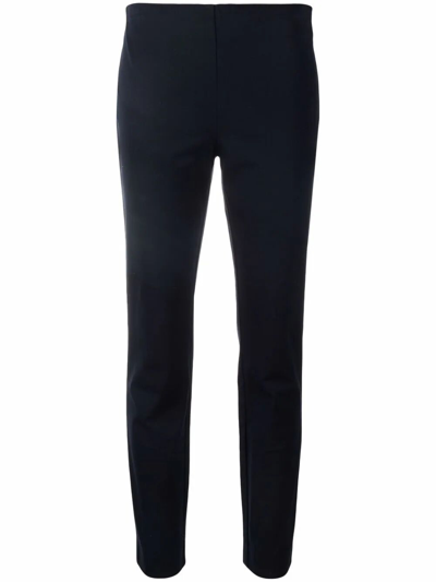 Lauren Ralph Lauren Stretch Twill Skinny Pant In Blue