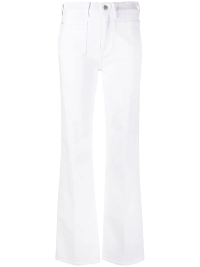 Polo Ralph Lauren Flared Jeans In White