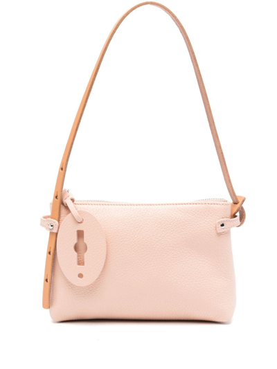 Zanellato Tuka Daily Leather Mini Bag In Pink & Purple