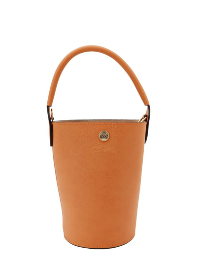 Longchamp Épure Bucket Bag In Orange