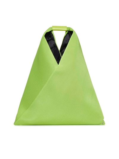 Mm6 Maison Margiela Classic Japanese Tote Bag In Green