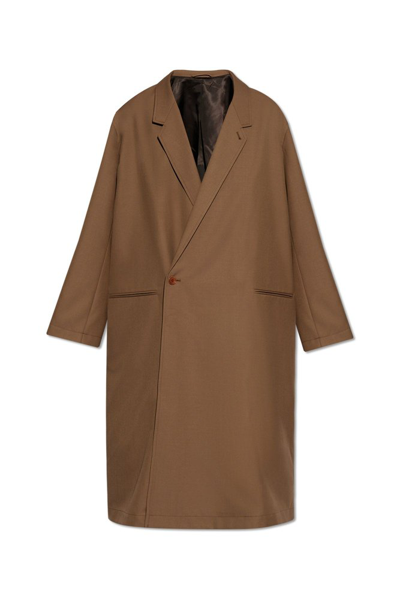 Lemaire Notch Lapels V In Brown