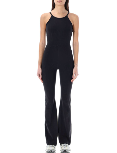 Nike Spaghetti Jumpsuit In Black