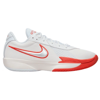 Nike Mens  Air Zoom G.t. Cut Academy In Summit White/metallic Silver/picante