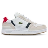 Lacoste T-clip Set Low-top Sneakers In White/red/navy