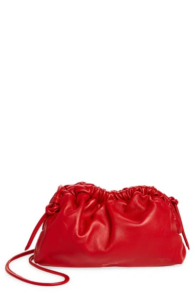 Mansur Gavriel Mini Cloud Clutch In Flamma