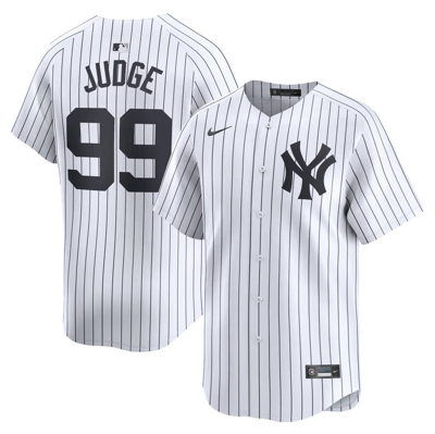 Nike Mens Aaron Judge  Yankees Replica Player Jersey In White