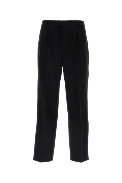 VTMNTS VTMNTS MAN BLACK FELT PANT