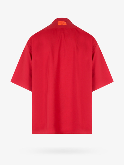 Vtmnts Man Shirt Man Red Shirts