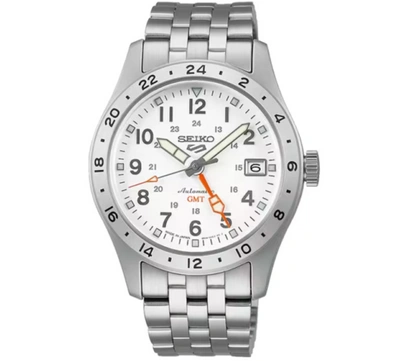 Pre-owned Seiko 5 Sports Sbsc009 5sports Field Sports Style Mechanical Gmt Made In Japan