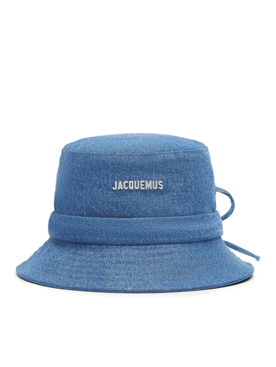 Jacquemus Le Bob Gadjo Drawstring In Blue