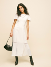 Reformation Domini Dress In White