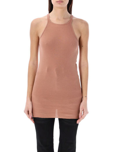 Rick Owens Drkshdw Racer Back Tank In Dark Pink