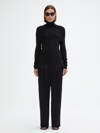 House Of Dagmar Merino Turtleneck In Black